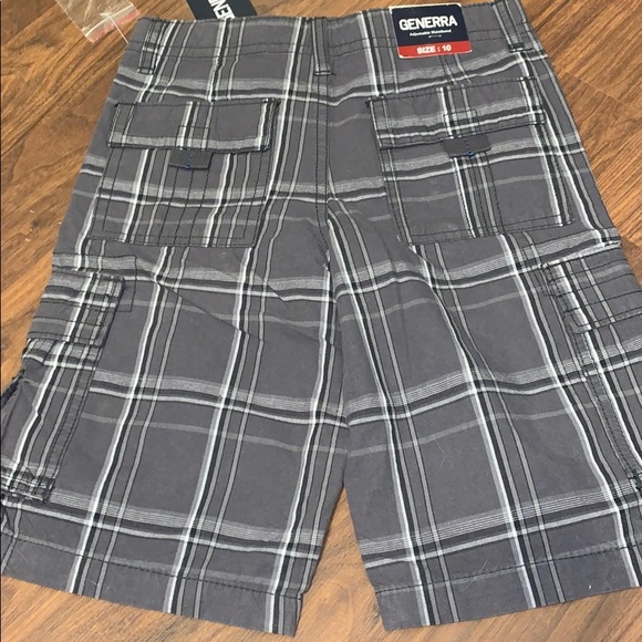 NWT Boy’s Generra Plaid Shorts - Picture 5 of 5